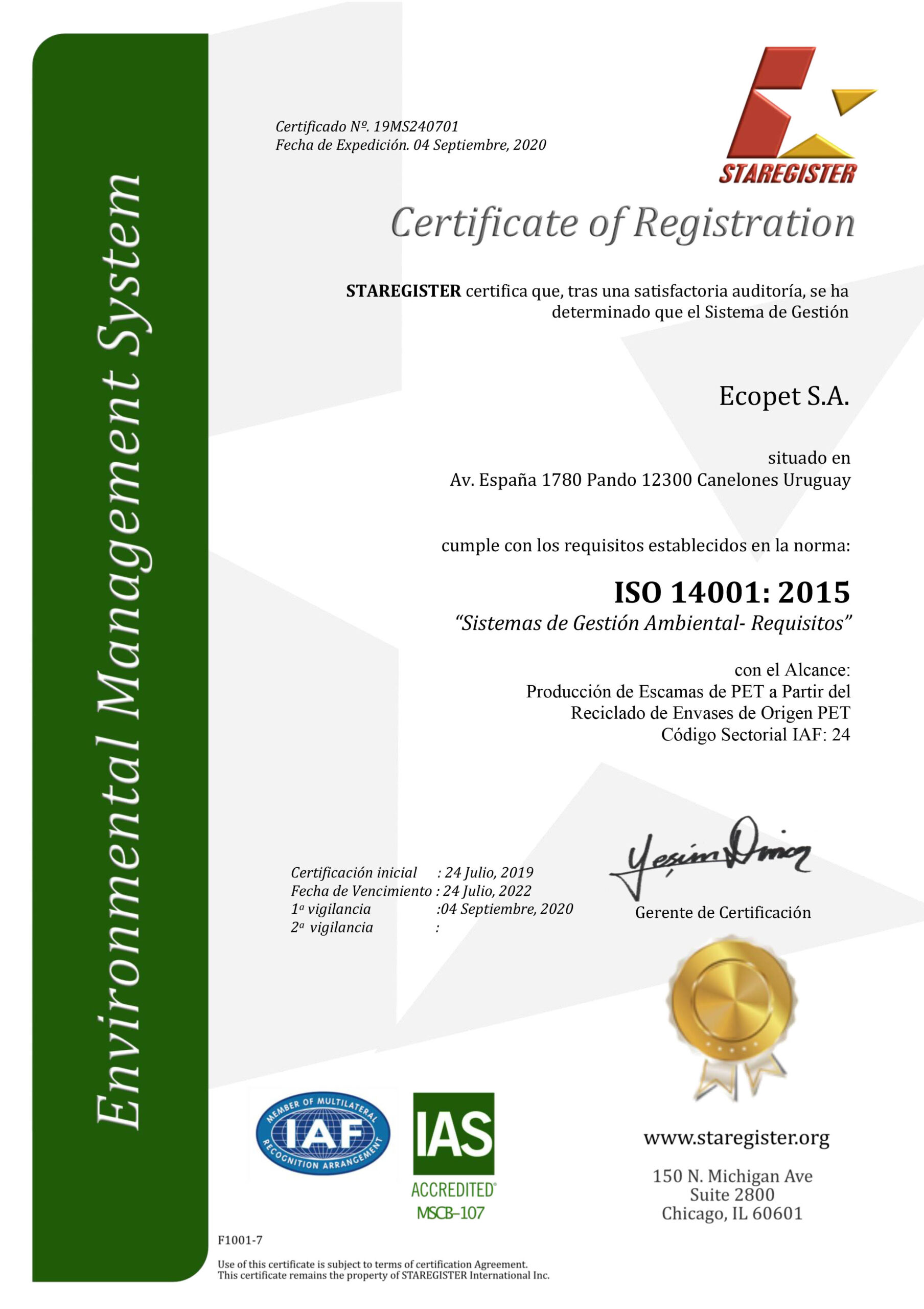 14001-ECOPET S.A.-sp